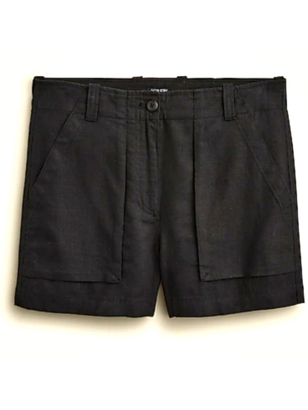 J. Crew Seaside Cargo Short in Linen Tencell Lyocell Blend | Size 0